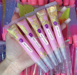 Tuýp son bóng môi trong suốt, màu hồng, đen, bạc, có nắp trong suốt, in logo tùy chỉnh, nhãn hiệu riêng, dung tích 5ml, 8ml, 10ml, 15ml, loại bóp - Product Image 2