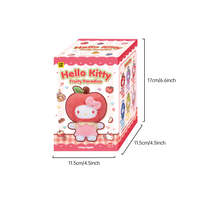 Porte-clés en peluche vinyle Fruity Paradise, boîte cadeau surprise