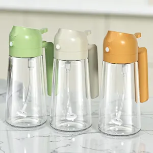 Glass Vinegar Olive Oil Mister Bottle Oil Dispenser Sprayer Bottle For Kitchen Cooking