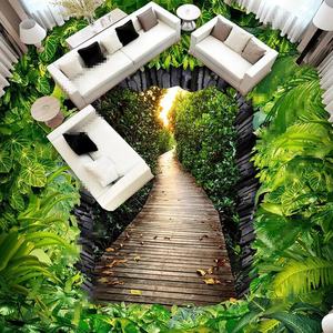 Pegatinas de Vinilo de PVC Autoadhesivas 3D Modernas Impresas Personalizadas para Pisos de Baños con Diseño Gráfico - Product Image 6