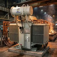 Transformateur redresseur personnalisé 2500 kVA 10 kV 50 Hz monophasé/triphasé immergé dans l'huile pour électrolyse industrielle et fusion d'aluminium et de cuivre