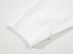 Custom 240GSM Heavyweight 100% Cotton Streetwear T-Shirt Crew Neck Long Sleeve Minimalist Unisex Eco-Friendly Waterproof Custom - Product Image 4