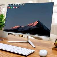 Nueva PC de Escritorio Todo en Uno FHD de 21.5'' con Intel I3/i5/i7, Computadora para Juegos y Negocios con Pantalla IPS y Windows 10/11