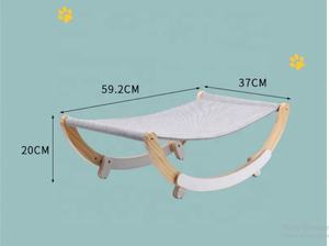 2021 di legno In tessuto Oxford amaca Gatto Letto - Product Image 6