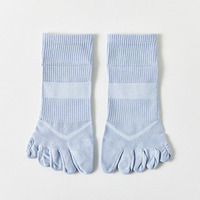Chaussettes de course unisexes à cinq doigts recommandées, anti-odeur, séchage rapide, respirantes, en coton et élasthanne, avec logo sur le dessous