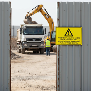 Precausiones de Seguridad para Conductores de Camiones y Operadores de Cargadoras, Material Plástico - Product Image 3