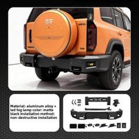 Modification du pare-chocs avant et arrière, barre de protection anti-collision tout-terrain pour Jetour G700