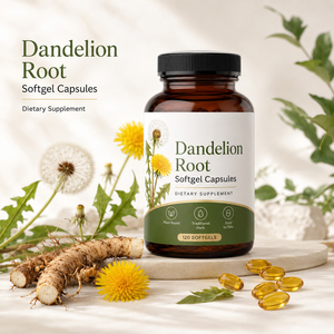 Suplemento Antioxidante para Adultos, Apoyo a la Circulación Linfática, Cápsulas Blandas de Raíz de Diente de León - Product Image 5