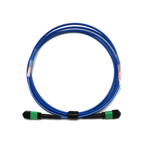 สายเคเบิล MPO Trunk แบบติดตามได้ 40G 800G 1.6T AI Area SR4 SR8 สายไฟเบอร์ MPO พร้อมตัวบ่งชี้สถานะ 8 12 16 24 32 ไฟเบอร์ - Product Image 1