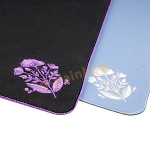 Tapis <span class=keywords><strong>de</strong></span> Mahjong en Néoprène Violet Brodé <span class=keywords><strong>de</strong></span> Luxe avec Logo Personnalisé, Tapis <span class=keywords><strong>de</strong></span> Jeu Portable pour Mahjong, Poker, Cartes, Jeux <span class=keywords><strong>de</strong></span> Plateau et <span class=keywords><strong>de</strong></span> Tuiles - Product Image 2