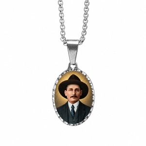 Colgante de San José <span class=keywords><strong>Gregorio</strong></span> Hernández: Collar con Amuleto del Doctor de los Pobres, Colgante del Dr. José <span class=keywords><strong>Gregorio</strong></span> Hernández para Artículos Religiosos - Product Image 2