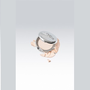 Polvo Compacto con Acabado Mate Suave, Ligero, Control de Grasa, Larga Duración, Minimiza los Poros, Maquillaje Facial Compacto para Uso Diario - Product Image 1