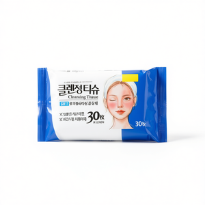 กระดาษเช็ดทำความสะอาด 30 แผ่น สูตร K Beauty สำหรับเช็ดเครื่องสำอาง ทุกสภาพผิว - Product Image 2