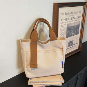 Bolsa de lona personalizable de gran venta, bolsa de compras reutilizable y ecológica - Product Image 1