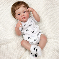 Poupée Reborn Sunnyfan, Bestseller transfrontalier, réaliste, compagnon de confort pour bébé, poupée à habiller en vinyle, jouet pour enfants LY-030