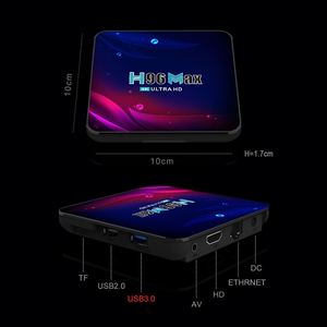 H96, el Decodificador IPTV Más Grande, Reproductor Multimedia 4K, Smart <span class=keywords><strong>TV</strong></span> Box con Android 12, Internet, Europa, Francia, Alemania, Suecia, Envío Gratuito - Product Image 5