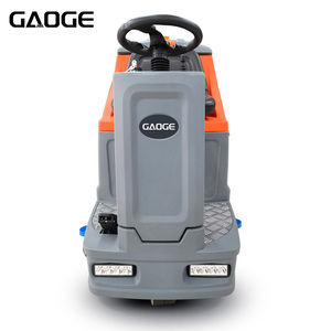 Gaoge F860 125/135L 860/1100MM Carreaux de céramique commerciaux Machine à laver les sols en béton <span class=keywords><strong>Parking</strong></span> <span class=keywords><strong>Parking</strong></span> Ride on Floor Scrubber Vacuum - Product Image 1