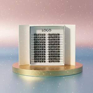 Falsies Kit de grappes de cils à la maison Extensions de cils Lash Cluster Curl D Diy Eyelash Set Cluster Lashes - Product Image 2