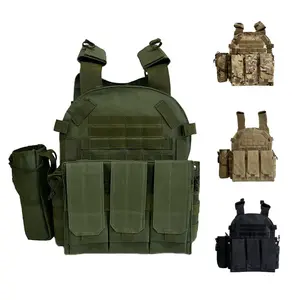 Tùy Chỉnh Oem Odm Đa-Chức Năng Ngụy Trang Armor Vest Người Đàn Ông Phụ Nữ Vest Chiến Thuật Cho Ngoài Trời Đào Tạo