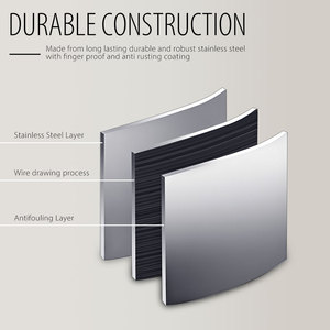 Contenedor de <span class=keywords><strong>Basura</strong></span> Anti Olores de 60L, Contenedor de Reciclaje Grande para Cocina con <span class=keywords><strong>Doble</strong></span> Compartimento, Pedal, Acero Inoxidable - Product Image 3