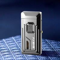 Briquet utilitaire coupe-vent du fabricant avec réservoir de butane rechargeable et buse extensible pour les voyages en extérieur