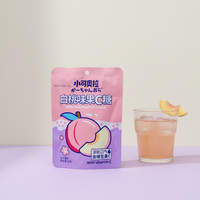 Bonbons en tablette sans sucre saveur menthe fruitée/peche blanche, pour une haleine fraîche, 38g, vente en gros OEM