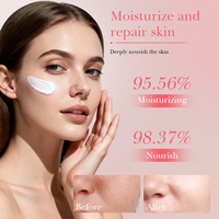 Crème Visage à l'Acide Lactique et aux Bactéries Lactiques, Réparatrice, Hydratante, Réductrice de Pores, Nourrissante, à la Pêche Naturelle, Marque Privée OEM ODM