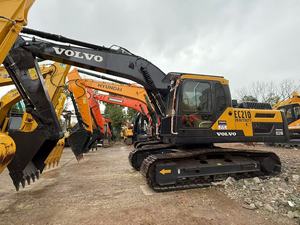 Excavadora Hidráulica de Orugas VOLVO EC210DLC de 21 Toneladas, Modelo 2022, Motor Japonés Original, Cucharón de 1.1m, Bien Mantenida, de Segunda Mano - Product Image 6
