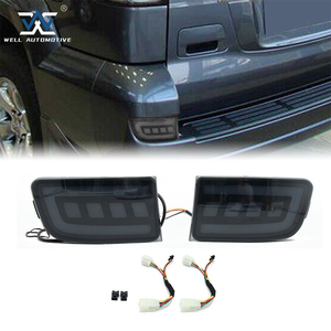 Vente Flash : Feu arrière LED fumé foncé pour pare-chocs, en ABS, pour Toyota Prado 03-09 – Pièce de rechange pour accessoires tout-terrain - Product Image 2