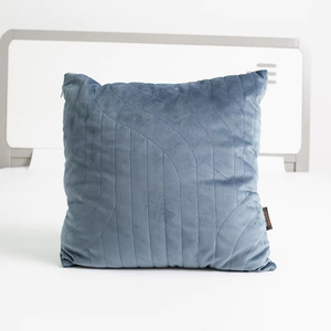 Heated Pillow With USB Power Bank Thickened Winter Chair <b>Cushion</b> Square Extra Soft Polyester Filling Solid Color - Product Image 2