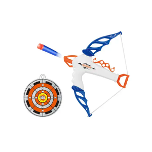 مجموعة ألعاب الأطفال القوس والسهم البلاستيكية، لعبة بندقية رماية السهام ورياضة الأطفال، مزودة برصاصات هوائية ناعمة وقوس رماية مصنوع من المطاط - Product Image 4
