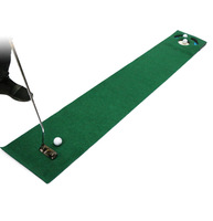 Tapis de putting de golf, équipement d'entraînement de golf, tapis de putting simulé, tapis de jeu de golf pour jardin et fêtes à domicile