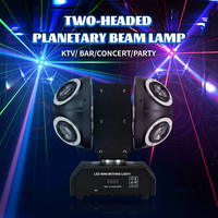 Projecteur LED mobile 4-en-1 RGBW 150W pour discothèque, faisceau laser, boule magique de scène, haute puissance 90-240V, équipement d'éclairage de scène