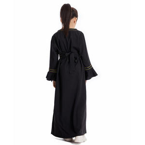 ชุดคลุมมุสลิมสำหรับเด็กผู้หญิงชุดเดรสเด็กผ้าชิฟฟ่อนชุดคลุมมุสลิม - Product Image 3