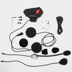 Auriculares para casco de motocicleta S21, auriculares inalámbricos impermeables, <span class=keywords><strong>Kit</strong></span> de llamada manos libres para motocicleta, reproductor de música estéreo para montar en moto - Product Image 1