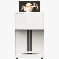 EB-FC1 2024 Nueva Impresora Automática de Café a Todo Color con Inyección de Tinta, Máquina de Latte Art XP600 con Pantalla Táctil, Decoración Flexible de Bebidas, DIY