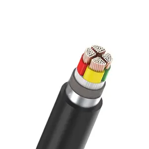 4X240mm2 Flame Retardant Nyy Nym XLPE Insulated PVC Sheathed VV VV22 Yjv Yjv22 Electrical Power Cable