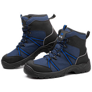 Zapatos deportivos de senderismo para hombre, antideslizantes, para trabajo al aire libre, zapatos de seguridad, zapatillas de moda impermeables y transpirables, botas de senderismo. - Product Image 5