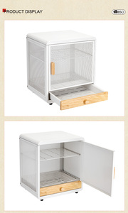 Estojo de armazenamento de pão, para casa, ferramentas de cozinha, caixa de pão de metal, para venda, keeper, caixa de armazenamento de comida - Product Image 5