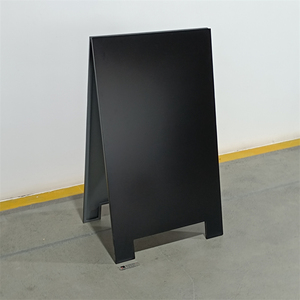 Impermeable PVC A-Frame Sign Board Interior y exterior Sandwich Publicidad Metal para Promociones Exposiciones - Product Image 2