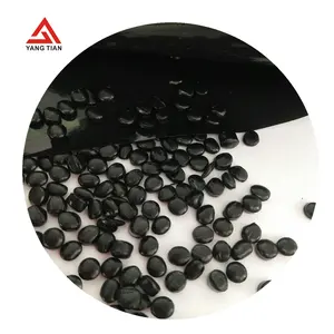 Black Masterbatch Filler Caco3 plastik Dana Pp Granulate Master Batch untuk pelet Hdpe digunakan dalam produk plastik