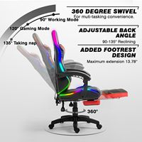 Brésil 1 pièce livraison gratuite échantillon gratuit Logo personnalisé Scorpion Cadeira Gamer chaises de jeu RGB Oem dos ordinateur chaise en cuir