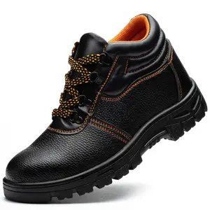 Wholesale Cheap Industrial Light Weight Anti-smashing Custom Made Security Supplier Rubber Safety Shoes