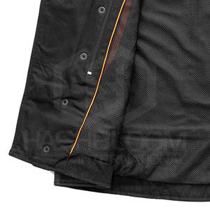 Custom <b>Embroidered</b> Real Leather Men's <b>Waistcoat</b> Breathable Winter Casual Outer Wear High Quality Vest for Clubs Export - Product Image 3