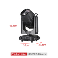 Source de lumière laser blanche L300 étanche IP66 150W/260W, mini projecteur à tête mobile haute luminosité pour événements scéniques
