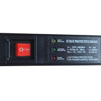 Bloc de distribution d'alimentation 220-250V à 6 prises EU, boîtier en aluminium, protection contre les surtensions à 6 positions pour usage industriel et hospitalier