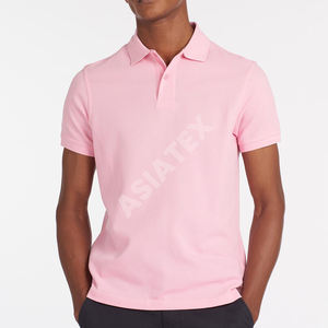 Camiseta de punto sólida antiarrugas 100% algodón de alta calidad para hombre 2026, color y talla personalizables, venta al por mayor, estilo bangladesí. - Product Image 4