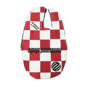 Housse de tête de club de golf en cuir PU personnalisé, métal et bois, pour driver, putter, mallet, sports de plein air, broderie à carreaux, logo OEM, housse de club de golf - Product Image 5