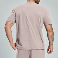 T-shirt de sport pour homme, vêtements de fitness, t-shirt de marque privée, logo personnalisé, t-shirt basique vierge