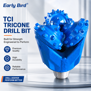 Forets de forage rotatifs triconiques en acier forgé <span class=keywords><strong>EarlyBird</strong></span> 8 3/4'' pour l'exploration géologique et le forage de puits pétroliers - En vente - Product Image 2